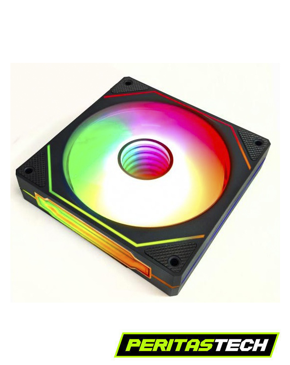 FAN COOLER SENTEY F75 PWM ARGB 1600 RPM INFINITE MIRROR - Imagen 3