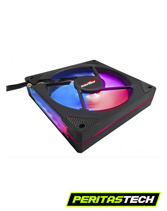 FAN COOLER SENTEY F75 PWM ARGB 1600 RPM INFINITE MIRROR - Imagen 7