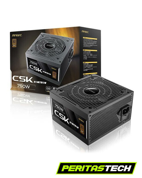 FUENTE DE PODER ANTEC 750W 80 PLUS BRONCE ATX 3.1 PCIE 5.1 CS750DC AR