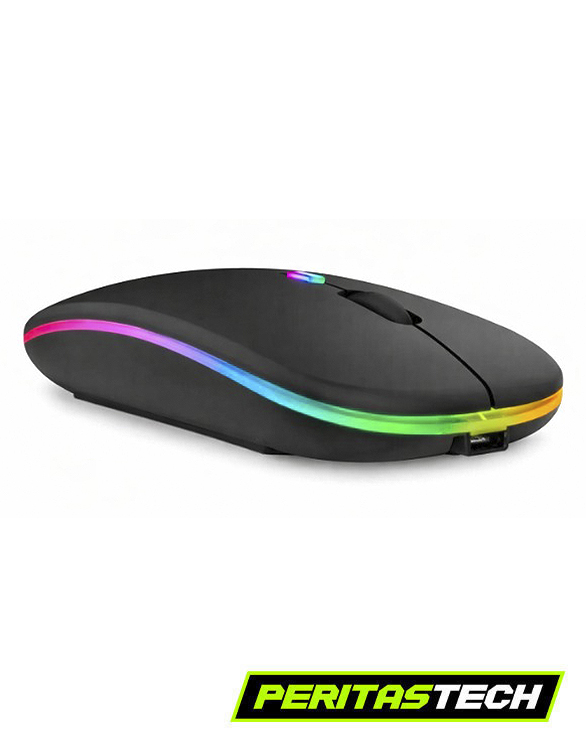 MOUSE INALAMBRICO RECARGABLE BLUETOOTH SLIM SILENCIOSO