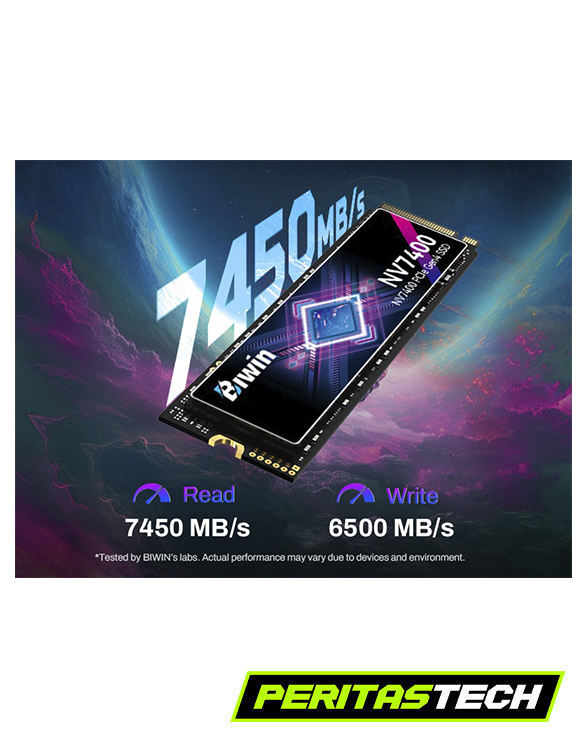 DISCO SSD 1TB M.2 BIWIN NV7400 2280 PCI E GEN X4 7400 MBS