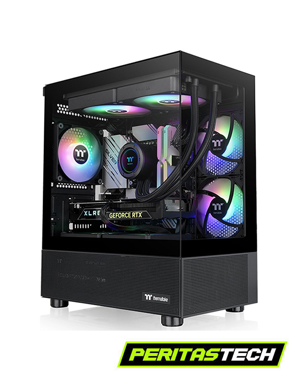 GABINETE THERMALTAKE VIEW 170 TG C/COOLERS X3 ARGB BLACK