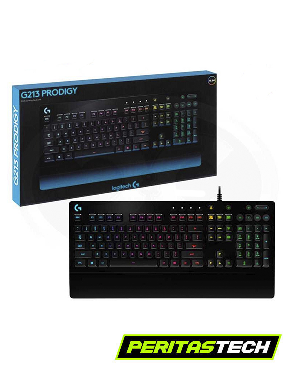 TECLADO GAMER LOGITECH G213 RGB PRODIGY ESPAÑOL