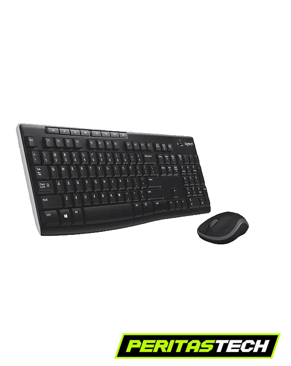 TECLADO Y MOUSE LOGITECH MK270 NEGRO WIRELESS - Imagen 3
