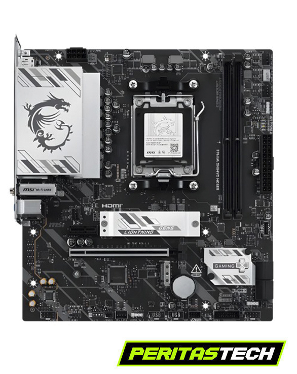 MOTHERBOARD B850M GAMING WIFI 6E + BLUETOOTH MSI - Imagen 2