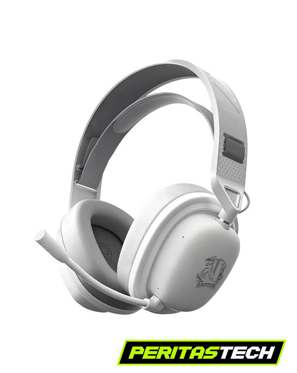 AURICULAR GAMER INALAMBRICO RAPTOR INFERNO PRO X 7.1 WIRELESS WHITE
