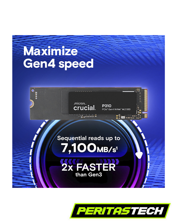 DISCO SSD 1TB M.2 CRUCIAL P310 GEN4 NVME 7100 MBS - Imagen 6