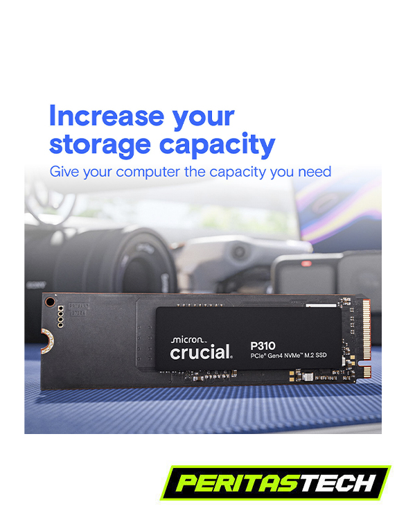 DISCO SSD 1TB M.2 CRUCIAL P310 GEN4 NVME 7100 MBS - Imagen 5