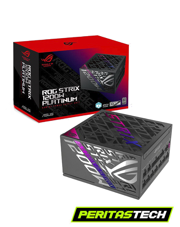 FUENTE ASUS ROG STRIX 1200W 80 PLUS PLATINUM ATX 3.1 FULL MOD