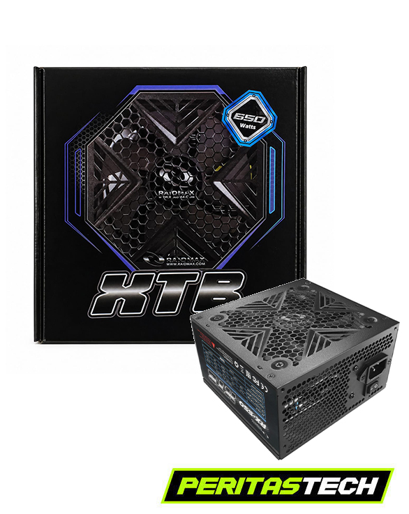 FUENTE DE PODER RAIDMAX 650W XTB PCF ACTIVO
