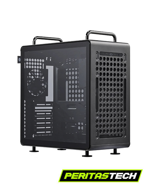 GABINETE WORKSTATION COOLER MASTER QUBE 540 STARDUST IRON GUNMETAL
