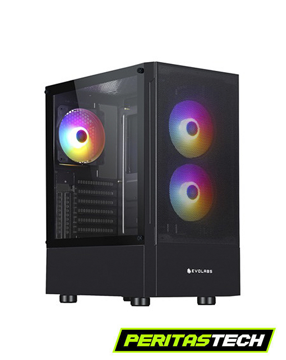 GABINETE EVOLABS SOPHYSTIX EVO-110A MESH 3 FANES FRGB