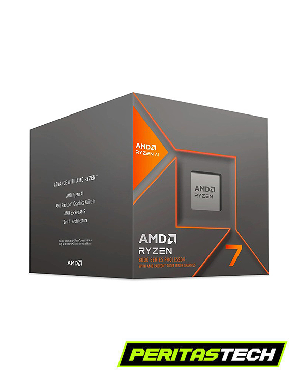 MICROPROCESADOR AMD RYZEN 7 8700F 5.0 GHZ S/VIDEO AM5