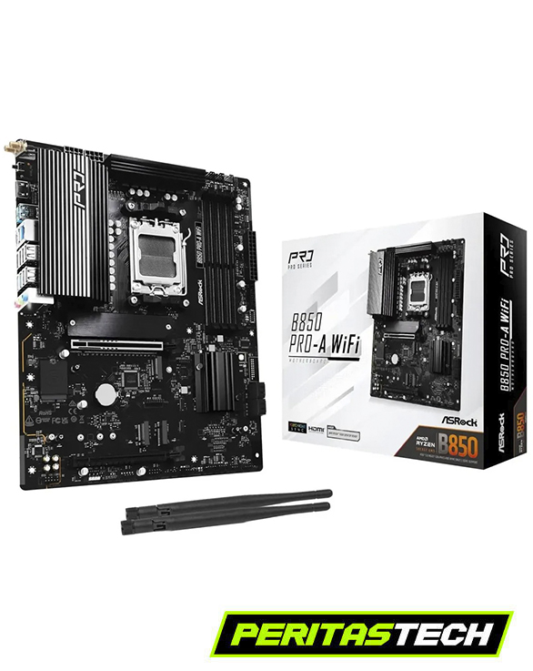 MOTHERBOARD B850 PRO-A  WIFI 6E + BLUETOOTH FULL ATX ASROCK