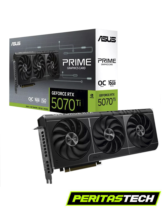 PLACA DE VIDEO RTX 5070 TI 16GB GDDR7 ASUS PRIME OC EDITON