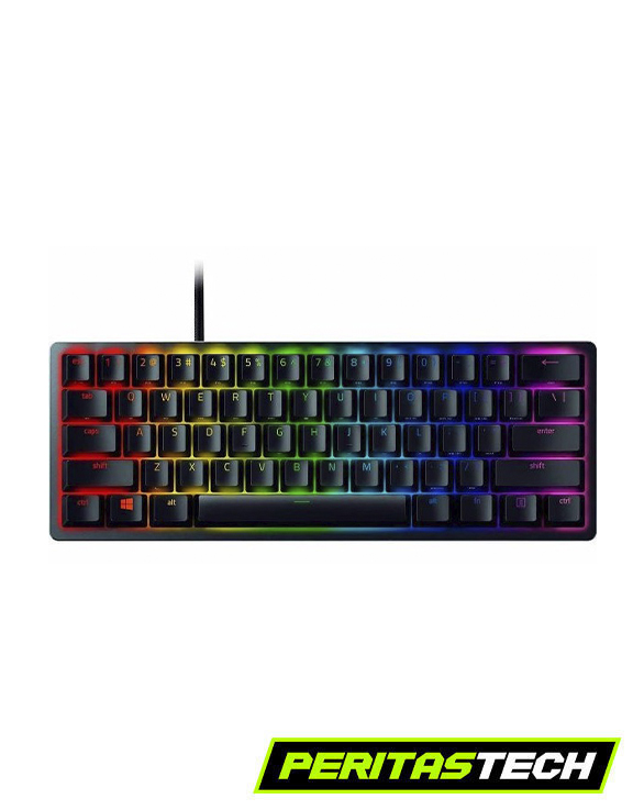 TECLADO RAZER HUNTSMAN MINI 60% OPTICAL PURPLE ESPAÑOL - Imagen 2