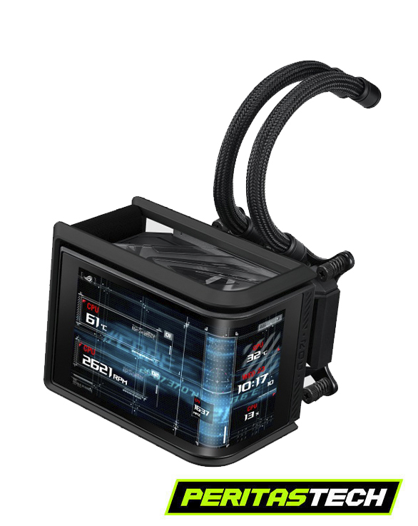 WATERCOOLING ASUS ROG RYUO IV SLC 360MM BLACK ARGB CURVE LCD - Imagen 5