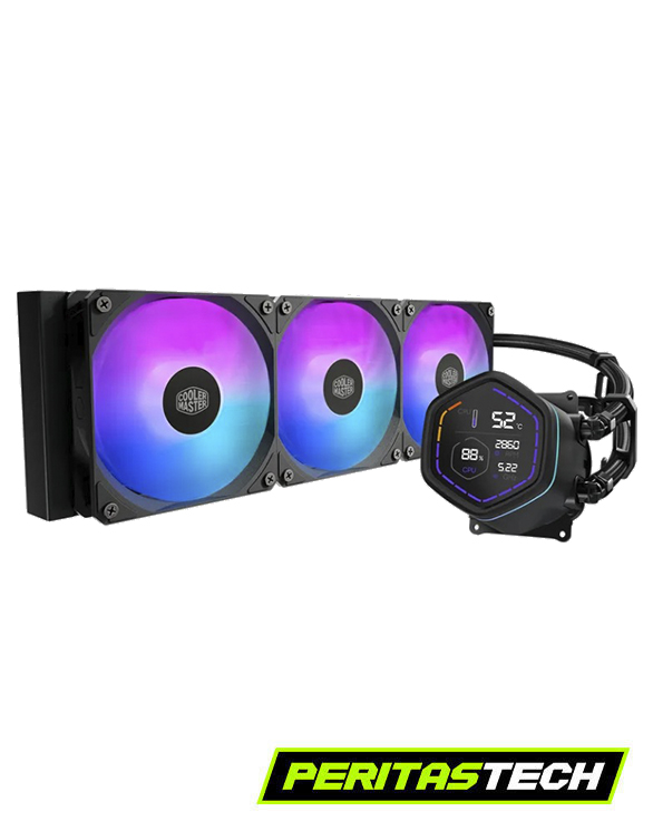 WATERCOOLING COOLERMASTER MASTERLIQUID CORE NEX DIGITAL 360 BLACK ARGB