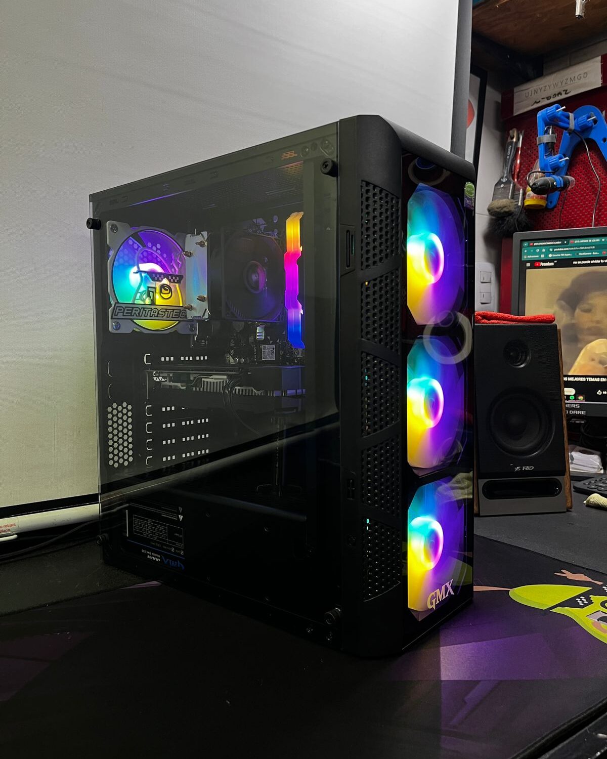 PROMO R5 3500X / 16GB 3600 / SSD 512 M.2 / RX 580 8GB / GABINETE 4 FANES