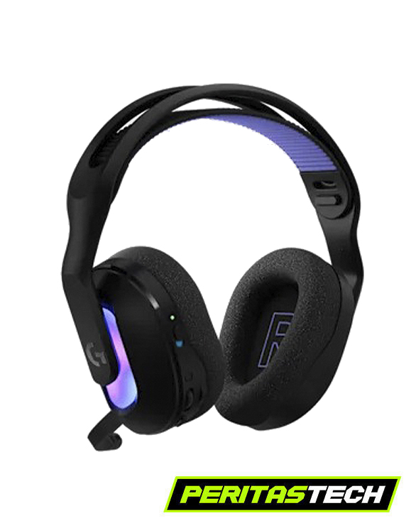 AURICULAR GAMER LOGITECH G522 BLACK LIGHTSPEED WIRELESS BT + RECEPTOR USB - Imagen 2