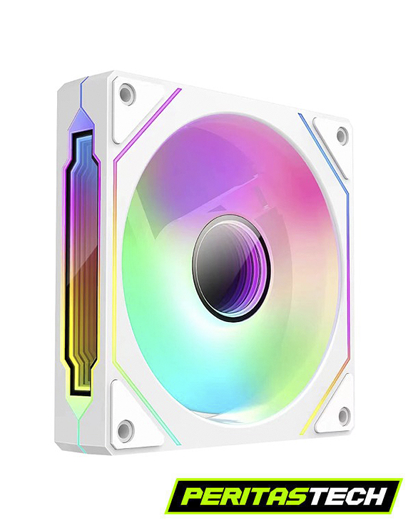 COOLER PARA GABINETE 120MM NOX IFRIT REVERSE WHITE ARGB