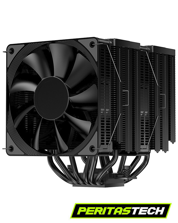 CPU COOLER DOBLE TORRE JIUSHARK JF200 270W ALL BLACK