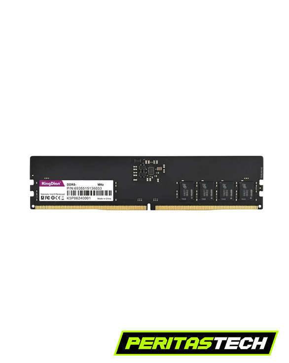MEMORIA RAM DDR5 KINGDIAN 16GB 4800MHZ CL40 CHIP MICRON