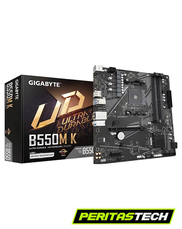 MOTHERBOARD B550M-K REV 1.0 GIGABYTE ( 4 SLOTS PARA RAM )