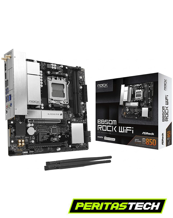 MOTHERBOARD B850M PG ROCK WIFI + BLUETOOTH ASROCK