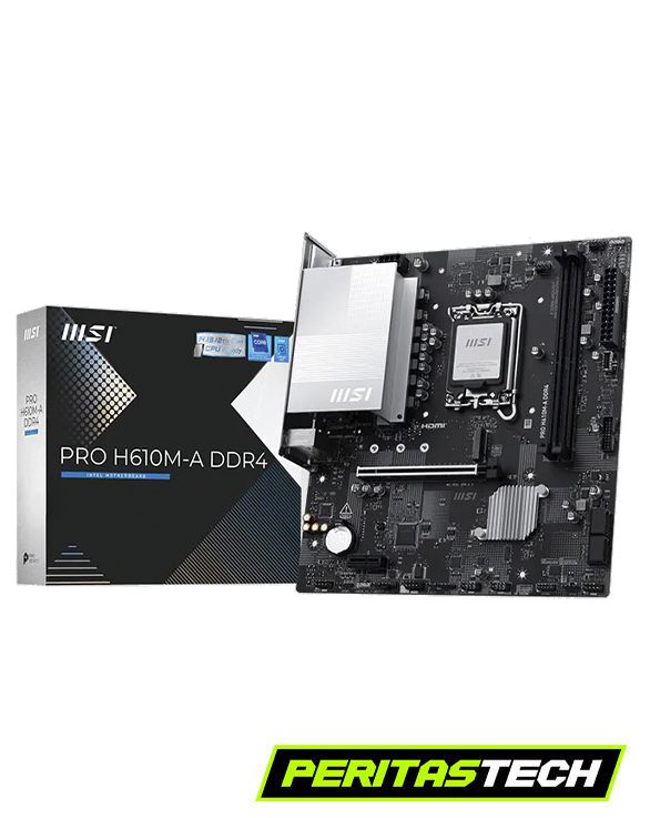 MOTHERBOARD H610-A PRO D4 MSI LGA 1700