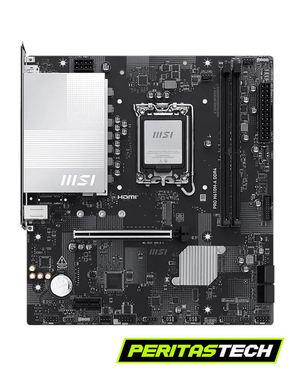 MOTHERBOARD H610-A PRO D4 MSI LGA 1700 - Imagen 2