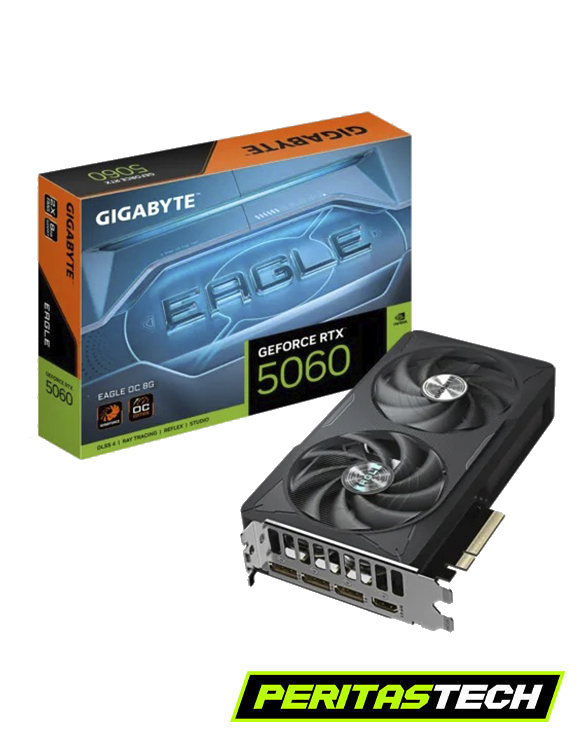 PLACA DE VIDEO RTX 5060 8GB GDDR7 GIGABYTE EAGLE OC