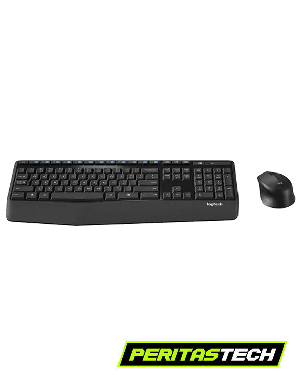 TECLADO + MOUSE LOGITECH MK345 WIRELESS BLACK