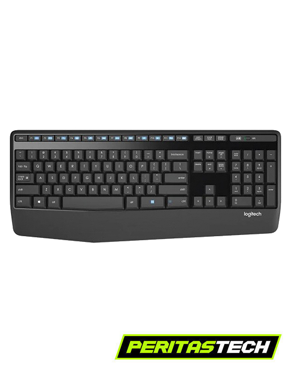 TECLADO + MOUSE LOGITECH MK345 WIRELESS BLACK - Imagen 2