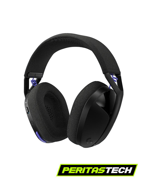 AURICULAR C/MICROFONO GAMER LOGITECH G321 WIRELESS + BLUETOOTH BLACK - Imagen 2