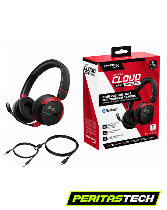 AURICULAR HYPER X CLOUD MINI INALAMBRICO BLUETOOTH PC XBOX PLAY NINTENDO