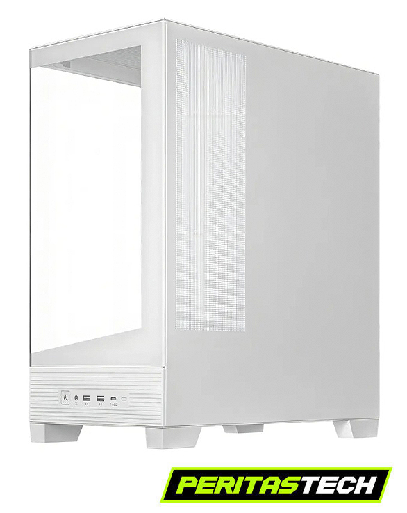 GABINETE GAMER ASUS A31 TG WHITE FULL ATX VISION 270 - Imagen 2