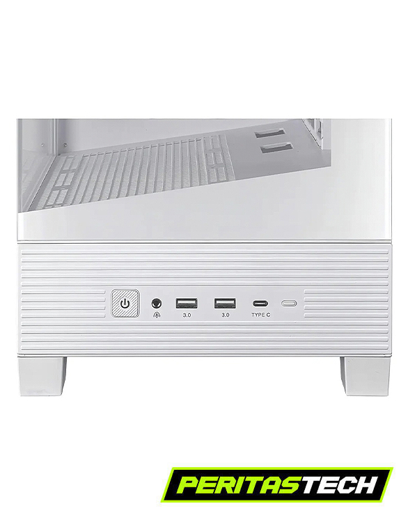 GABINETE GAMER ASUS A31 TG WHITE FULL ATX VISION 270 - Imagen 4