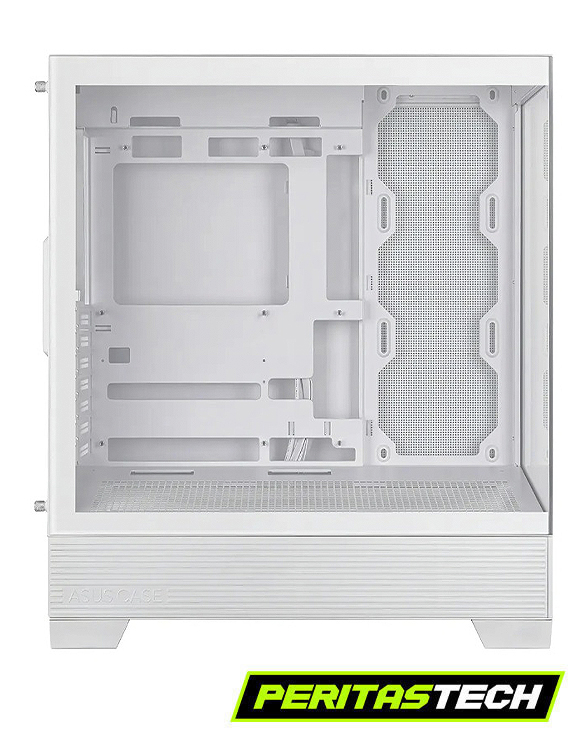 GABINETE GAMER ASUS A31 TG WHITE FULL ATX VISION 270 - Imagen 5