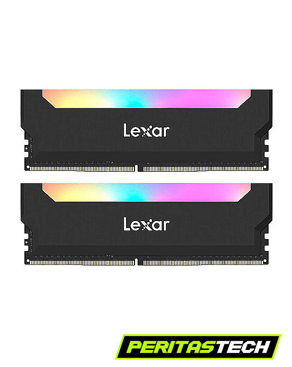 MEMORIA RAM 16GB 2X8 3600 MHZ LEXAR HADES ARGB
