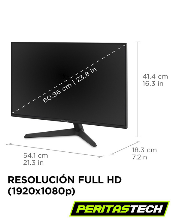 MONITOR VIEWSONIC VX2429 1080P 200HZ FAST IPS 1MS - Imagen 8