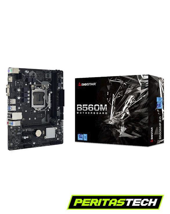 MOTHERBOARD B560MHP 2.0 LGA 1200 BIOSTAR 10MA 11AVA GEN INTEL