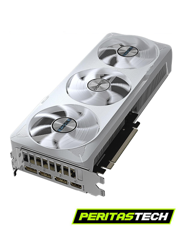 PLACA DE VIDEO RTX 5070 12GB GDDR7 GIGABYTE EAGLE ICE WHITE EDITION - Imagen 2