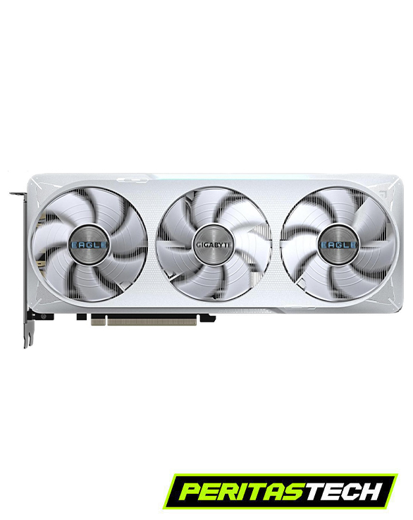 PLACA DE VIDEO RTX 5070 12GB GDDR7 GIGABYTE EAGLE ICE WHITE EDITION - Imagen 4