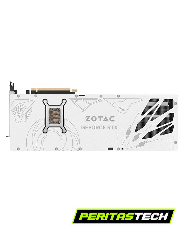 PLACA DE VIDEO RTX 5080 16GB GDDR7 ZOTAC APOCALYPSE OC WHITE & BLACK ARGB - Imagen 4