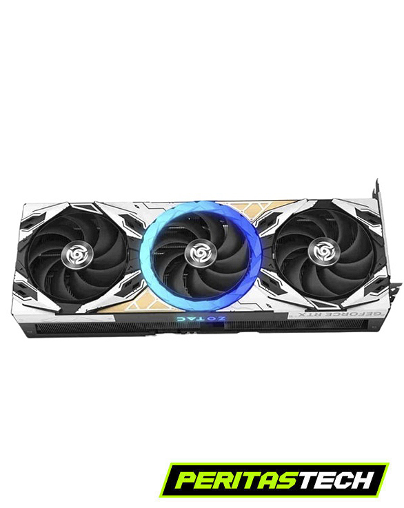 PLACA DE VIDEO RTX 5080 16GB GDDR7 ZOTAC APOCALYPSE OC WHITE & BLACK ARGB - Imagen 5