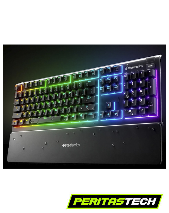 TECLADO GAMER STEELSERIES APEX 3 SWICH WHISPER QUIET ESPAÑOL - Imagen 3