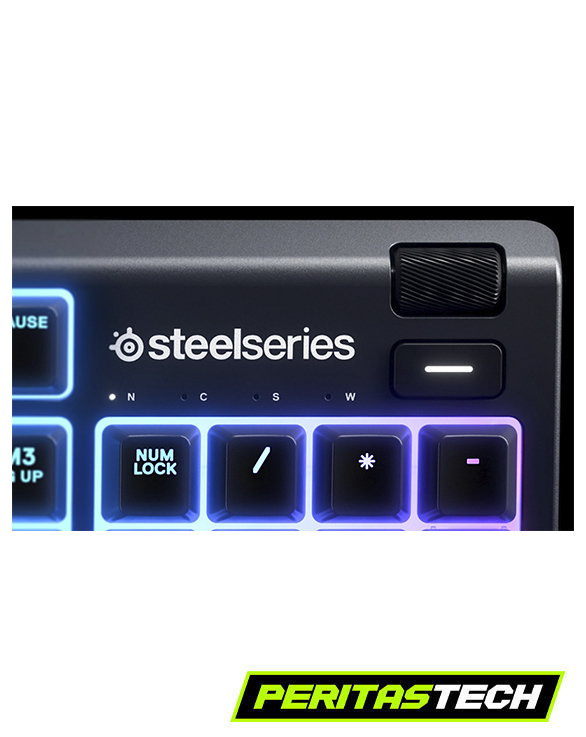 TECLADO GAMER STEELSERIES APEX 3 SWICH WHISPER QUIET ESPAÑOL - Imagen 7