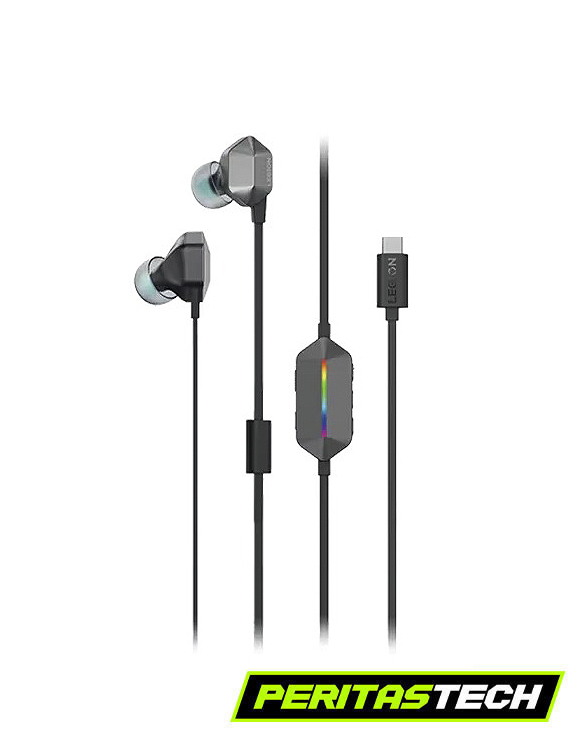 AURICULAR GAMER LENOVO LEGION E510 7.1 IN EAR COLOR GRIS INALAMBRICO