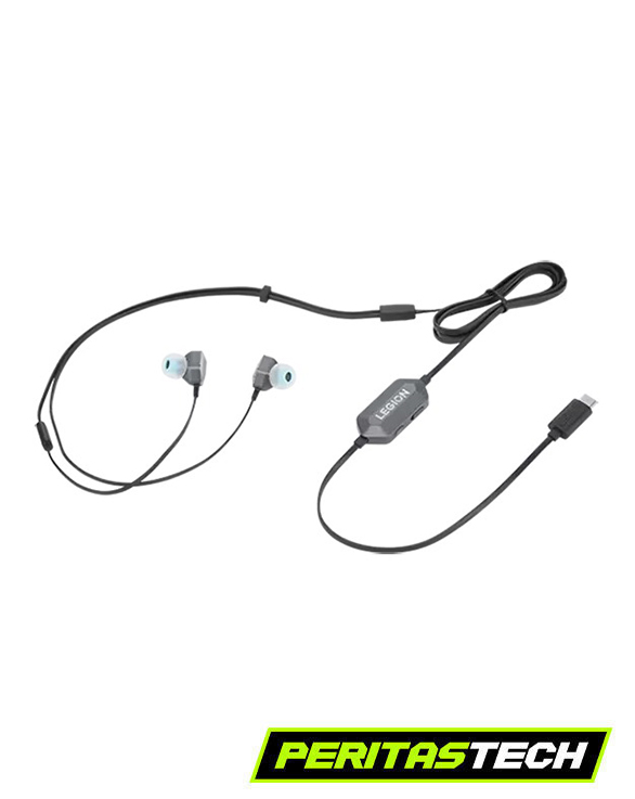 AURICULAR GAMER LENOVO LEGION E510 7.1 RGB IN EAR C/MICROFONO GH700 - Imagen 2